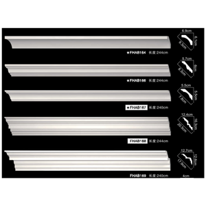 Moulure <span class=keywords><strong>d</strong></span>'<span class=keywords><strong>angle</strong></span> en polyuréthane pour <span class=keywords><strong>plafond</strong></span> architectural - Product Image 2