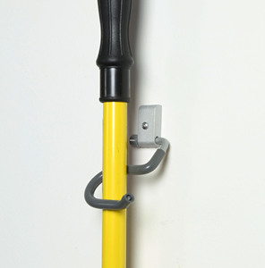 Khăn Treo Tường Bằng Đồng Màu Bạc Màu Đen Nhỏ Một Lỗ Không Xoay J Móc Áo Khoác - Product Image 5