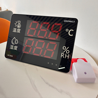 Thermomètre d'humidité et de température de surveillance environnementale mural RC805-F, thermomètre intégré OEM ODM pour capteur ISO CE