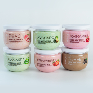 Wholesale Natural Herbal Pomegranate Seed Fruit <b>Body</b> <b>Scrub</b> <b>Body</b> Whitening <b>Scrubs</b> Exfoliating Avocado Pomegranate <b>Body</b> <b>Scrub</b> - Product Image 1