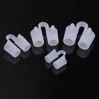 4 pièces Anti-Ronflement Silicone Dilatateur Nasal Arrêter De Ronfler Cônes Respiration Facile Évents de Nez