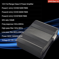 Amplificateur de subwoofer de voiture de style brésilien, pleine gamme, RMS 2000W, mono 1CH, classe D 2K