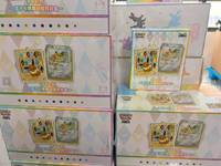 YQ Caja Original Pokemoned CSV9.5C Blooming Legend Eevee Quicksand Card Display Charm Gift Box Collectible Wholesale Trading Set