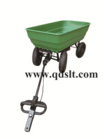 Chariot utilitaire électrique à 4 roues, remorque à moteur, chariot à main, caisse en plastique, chariot à outils, chariot à benne, chariot à gazon