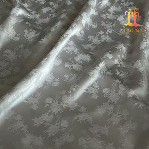 도매 싼 아프리카/인도 흰색 멋진 부드러운 새틴 자카드 브로케이드 직물 XM-JL0126 - Product Image 4