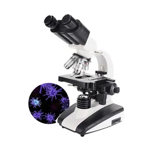 Cheap Price Laboratory Portable Binocular Biological Microscope XSZ-107BN For Clinic/Hospital