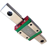 Mini Guía Lineal en Bloque MGN12, Riel de Guía Lineal en Miniatura HIWIN de 12 mm, Acero Inoxidable/Acero Cromado, Garantía de 1.5 Años