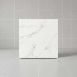 Baldosas de Porcelana Pulida Nano Arctic White, 600x600mm, Acabado Brillante, Cerámica Esmaltada, 8mm, Colección Cararra - Product Image 5