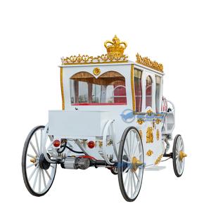 Populares Carruajes Reales de Lujo, Carruaje Real Clásico Eléctrico, Carruaje Eléctrico de Cenicienta en Venta - Product Image 6
