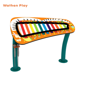Xilófono Infantil <span class=keywords><strong>de</strong></span> Metal para Exteriores, Diseño Personalizado, Instrumento Musical para Parques, Modelo WSHK-K04, para Niños <span class=keywords><strong>de</strong></span> 3 a 12 Años, 115x60x96cm, para Escuelas - Product Image 1