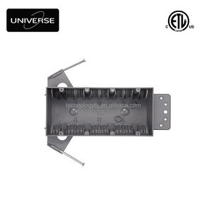 صندوق توصيل كهربائي جديد معتمد من ETL، 4 مخارج، مصنوع من البلاستيك PVC، سعة 60 بوصة مكعبة، صندوق كهربائي غير معدني للمخارج/المفاتيح - Product Image 5