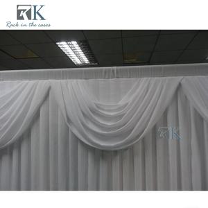Wedding Decor Pipe Drape <b>Stand</b> Aluminum Alloy Telescopic Pipe Kits - Product Image 3