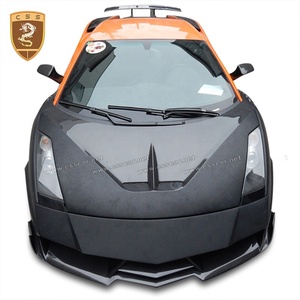 <span class=keywords><strong>La</strong></span> carrocería de coche Kit piezas de fibra de carbono capó del motor para Lambo Gallardo Lp550 Lp560 - Product Image 3