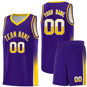 Ensemble de maillots de basket-ball professionnels personnalisés, fabrication directe en usine, tissu extensible élastique, uniforme de basket-ball personnalisable OEM - Product Image 6
