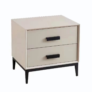 Latest Luxury Bedroom Nightstand with Solid Wood Classic <strong>Bedside</strong> <strong>Table</strong> Bedroom Furniture Wooden Home Furniture <strong>Antique</strong> - Product Image 5