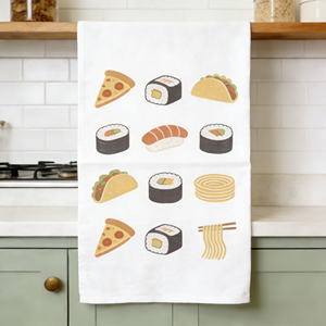 Serviette de cuisine en coton tissé uni, absorbante, à séchage rapide, avec impression personnalisée de qualité supérieure - Product Image 1