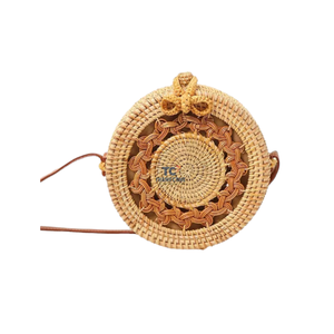 Sac fourre-tout en paille de rotin jonc de mer vintage tendance pour dames sacs à main pour femmes faits à la main fournisseur vietnamien le moins cher - Product Image 5