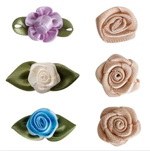 Hình Ảnh Tùy Chỉnh Chấp Nhận Được DIY Ribbon Rosette Hoa