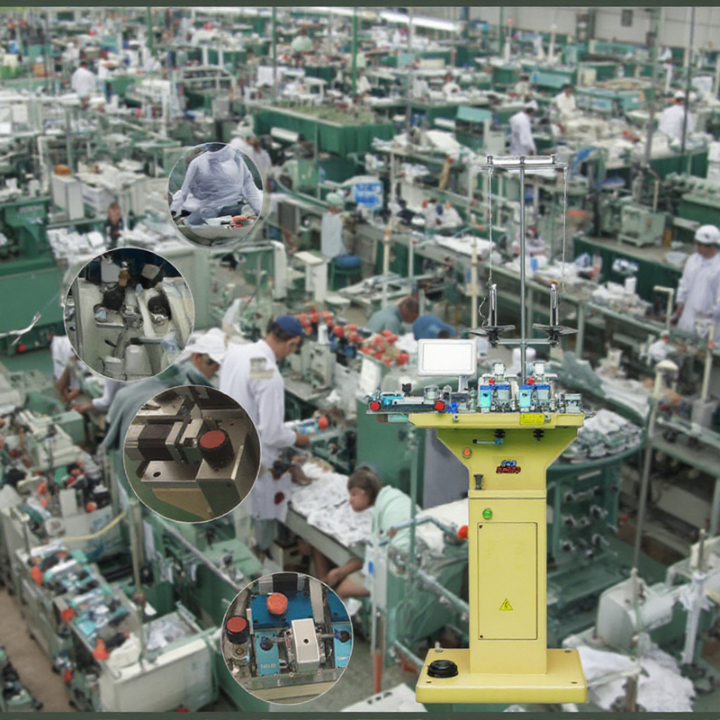 QY 383 Industrial Computerized Motor Sock