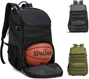 Sac à dos de basketball personnalisé BSCI avec compartiment pour ordinateur portable, sac à dos de sport d'extérieur, sac de sport pour la gym, fabricant avec impression personnalisée - Product Image 1