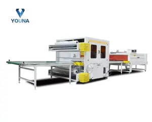 Fully automatic pe film shrink wrapping machine high speed double-side sealer for big furniture products