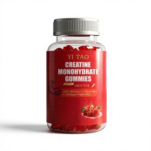 Gummies de créatine pour adultes sans sucre, marque privée OEM ODM, pour la force musculaire, l'énergie et la nutrition sportive, avec logo personnalisé - Product Image 1