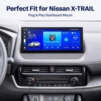 Route Factory Supply Android 12.3 pouces Full Touch Car Stereo GPS & DSP Amplificateur RGB Fonctions pour Nissan Xtrail Car for Player