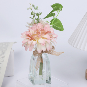 <span class=keywords><strong>Fleurs</strong></span> artificielles réalistes, mini-pots de <span class=keywords><strong>fleurs</strong></span> en plastique, fausses décorations aquatiques, feuillage en vrac, respectueux de l'environnement, légers, pour murs - Product Image 5