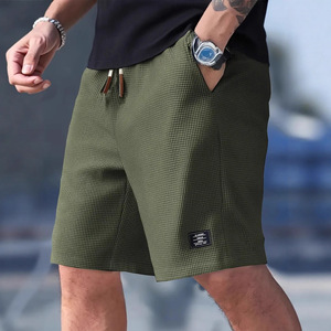 Men's Casual Athletic Shorts Summer Canvas Heavyweight Micro-<b>Elasticity</b> Breathable Polyester/Cotton Beach Shopping Routine - Product Image 4