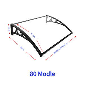 Toldo de <span class=keywords><strong>policarbonato</strong></span> personalizado <span class=keywords><strong>precio</strong></span> <span class=keywords><strong>para</strong></span> puerta de entrada - Product Image 4