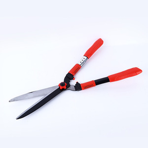 Hedge Shears Stainless Steel 230mm Beak Shape Red Handle Garden Tool - Product Image 1