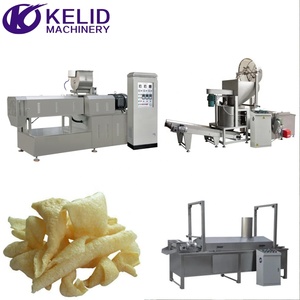 Ligne de machines de friture pour snacks à base d'amidon, friteuse à chips mexicaines de 300 kg - Product Image 2