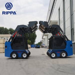 RIPPA Skidsteer Neue Kompaktlader CE EPA Raupenlader China Mini-Kompaktlader mit Anbaugeräten - Product Image 5