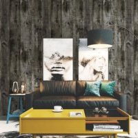 Papier peint Tiktok1Series moderne en PVC imperméable à l'eau, motif floral marbré, oiseaux, damassé, facile à poser, 0,53*9,2m, pour la maison, l'hôtel, le bureau, le salon, la chambre