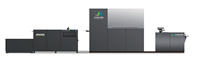 Impresora de Etiquetas Rotativa de Inyección de Tinta Automática de Alta Velocidad JD440DC, Cabezal I3200, 600dpi, 440mm, 90m/min, Tinta Eco-Solvente