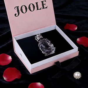 Elegante Caja de Perfume Rosa con Cierre Magnético |   Cinta de Raso para Envolver Regalos, Caja con Impresión UV para Perfumes, Bodas y Día de la Madre - Product Image 6