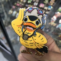 Épingles de broche rose perle en métal personnalisé chien épingle en émail Logo métal artisanat perles tourbillons épinglette avec pochette en caoutchouc