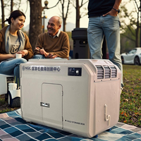 Système de conteneur à chaîne du froid unitaire intelligent à température contrôlée de 1000 L avec dégivrage automatique, portable pour la maison, la voiture, le camping-car, l'extérieur