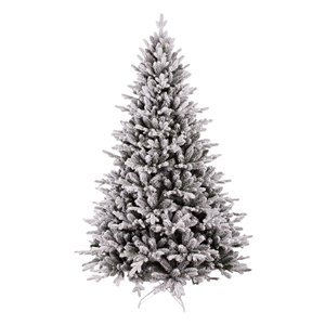 SAPIN DE NOËL FLOQUÉ DE 180 CM - Product Image 1