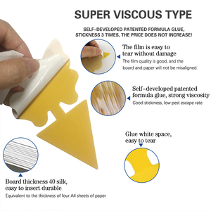 Piège collant jaune pratique pour attraper les papillons, les pucerons, les moustiques, adapté à la pose dans les pots de fleurs - Product Image 3