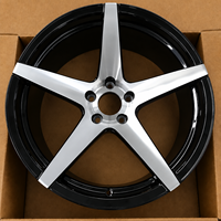 Jantes en alliage GW en stock 19x8.5 19x9.5 pouces 5x120 à 5 branches pour voitures particulières BMW Série 3 Série 5 M3 M4 M5