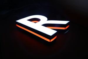 Letras de señal LED de alta calidad Número de casa con iluminación frontal Letras de acrílico Letras de señal electrónica - Product Image 5