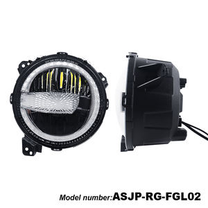 Phare LED rond de 9 pouces DOT avec anneau halo blanc DRL pour <span class=keywords><strong>Jeep</strong></span> <span class=keywords><strong>Wrangler</strong></span> Sport Sports Sahara MOAB 2018 2019 - Product Image 2