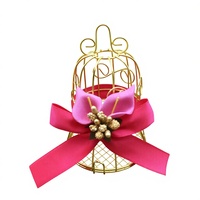 Personnalisable Fer Cloche Cage À Oiseaux Fer Blanc Boîte De Bonbons De Mariage Élégant Emballage En Métal par Xilai Nouveau Chocolat Boîte Personnalisée