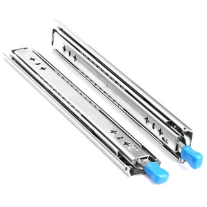 Precio barato Heavy Duty 500LBS 76mm Cajón Diapositivas Tipo <span class=keywords><strong>de</strong></span> bloqueo industrial RV Herramienta Gabinete <span class=keywords><strong>Rieles</strong></span> <span class=keywords><strong>para</strong></span> cocina Dormitorio Comedor Coche - Product Image 2
