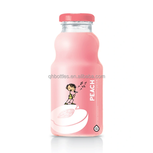 Bouteille de jus de haute qualité de 250ml <span class=keywords><strong>avec</strong></span> joint hermétique et logo personnalisé pour le stockage de boissons au lait de jus Fraîcheur maximale - Product Image 4