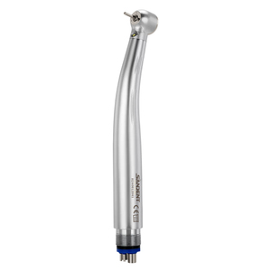 Vente chaude SANDENT Dentaire Fibre Optique Haute Vitesse Pièce À Main LED Intégrer E-générateur Roulement En Céramique <span class=keywords><strong>Triple</strong></span> Pulvérisation D'eau 4 Trous - Product Image 1