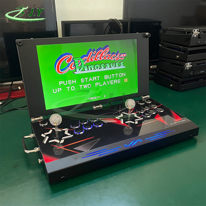 <span class=keywords><strong>JY</strong></span> Factory 17.3 pollici portatile Flip Screen Arcade Stick 2 Player Pandora Box Retro Fighting Game per gioco da tavolo Arcade - Product Image 3