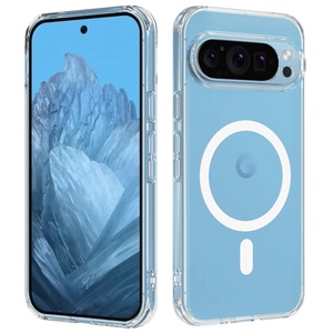 <span class=keywords><strong>เคส</strong></span>ใสกันกระแทกสำหรับ <span class=keywords><strong>Google</strong></span> <span class=keywords><strong>Pixel</strong></span>  วัสดุ PC TPU <span class=keywords><strong>2</strong></span> in 1 แบบแม่เหล็ก สำหรับ <span class=keywords><strong>Google</strong></span> <span class=keywords><strong>Pixel</strong></span> 10 Pro XL 9A 9 Pro - Product Image 1