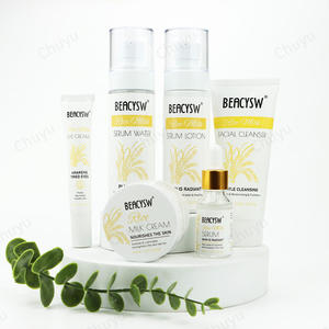 <span class=keywords><strong>Kit</strong></span> <span class=keywords><strong>de</strong></span> cuidado <span class=keywords><strong>de</strong></span> la piel a base <span class=keywords><strong>de</strong></span> arroz <span class=keywords><strong>de</strong></span> reparación calmante con crema <span class=keywords><strong>de</strong></span> loción <span class=keywords><strong>de</strong></span> agua <span class=keywords><strong>de</strong></span> suero limpiador y crema <span class=keywords><strong>de</strong></span> ojos para nutrir y aclarar - Product Image 2